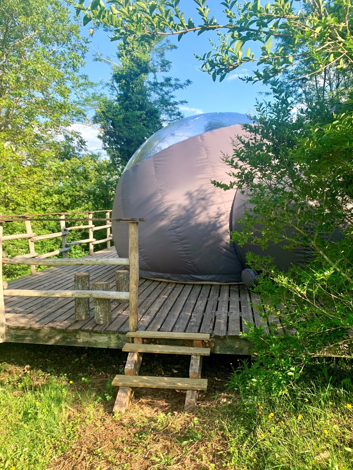 La Bulle située au Domaine des Laminak