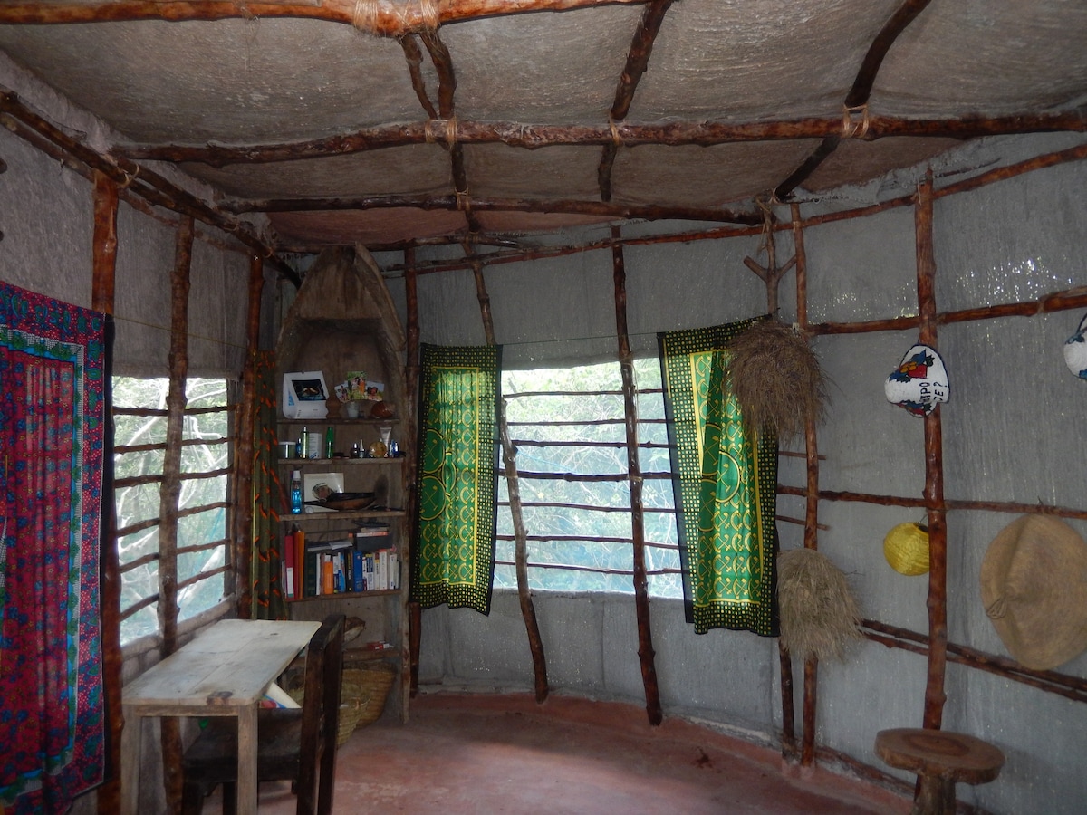 Banda Porini - 瓦西尼岛上的丛林小屋