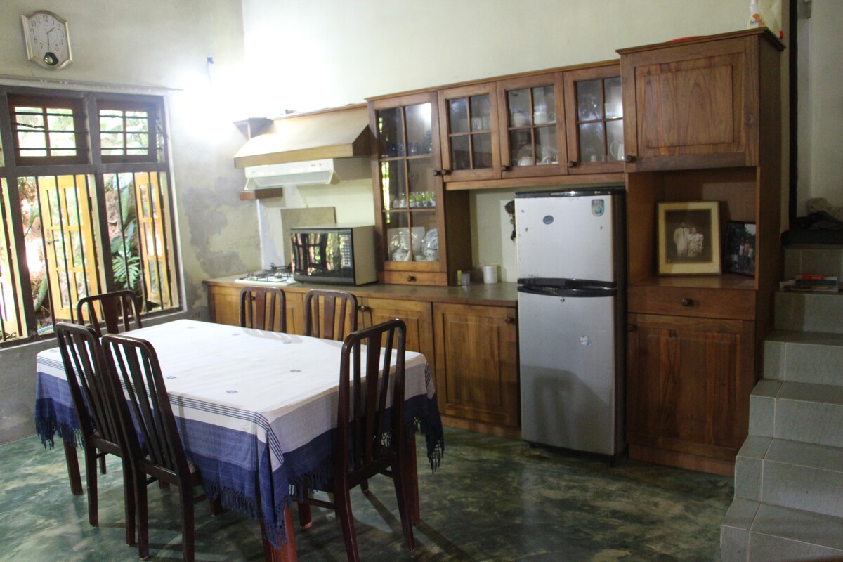 Kadugannawa民宿， Kandy。双人床房。