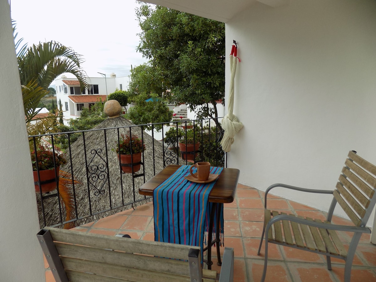 Apartamento Ayuuk, balcón, hamaca, relax...