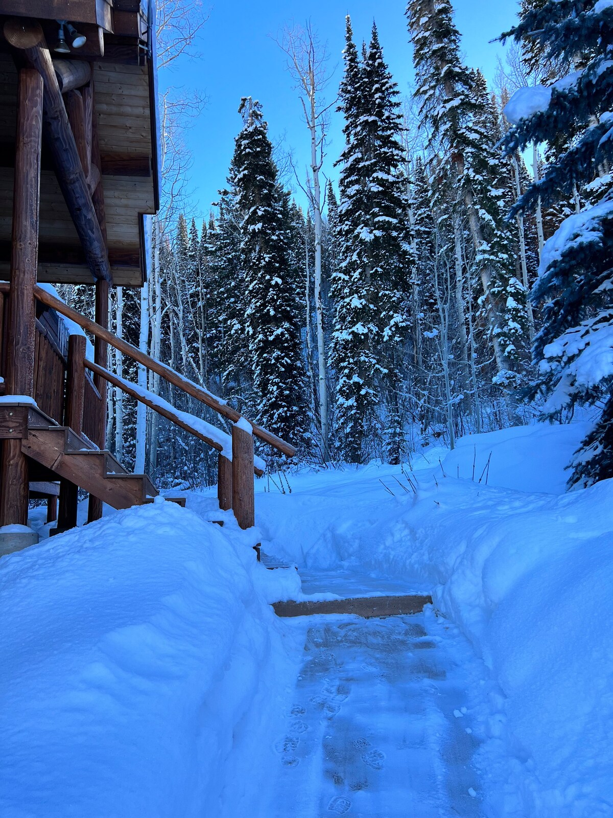 Luxurious mountain cabin. Sleeps 6