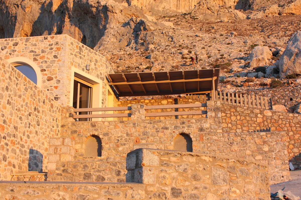 HESTIA House - Kalymnos Aegean海景