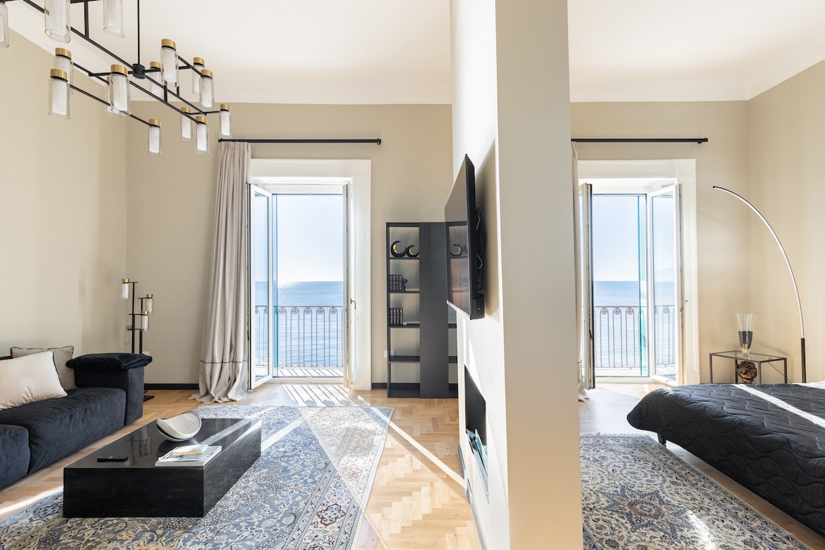 [Chiaia Seafront] Double Suite-Luxury Design Wi-Fi