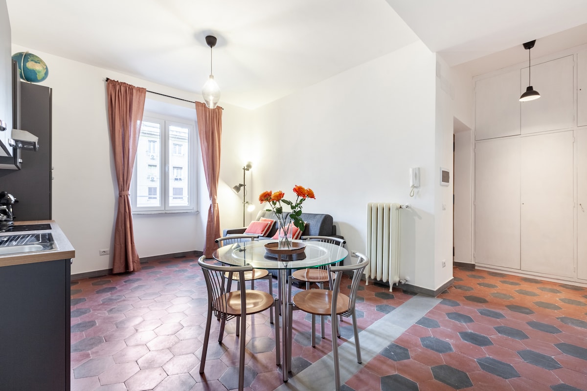 Emporio Testaccio Apt: Renovated Peaceful Gem