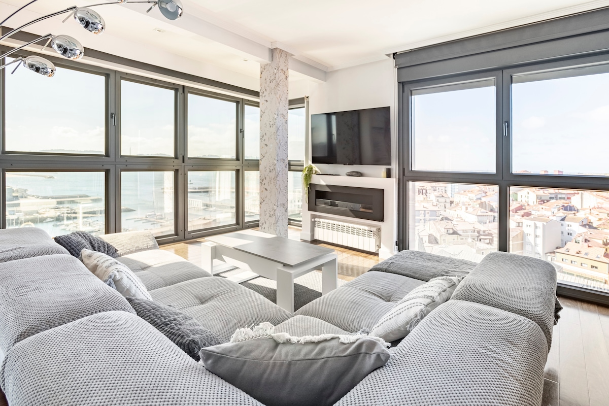 Exclusiva vivienda con vistas impresionantes