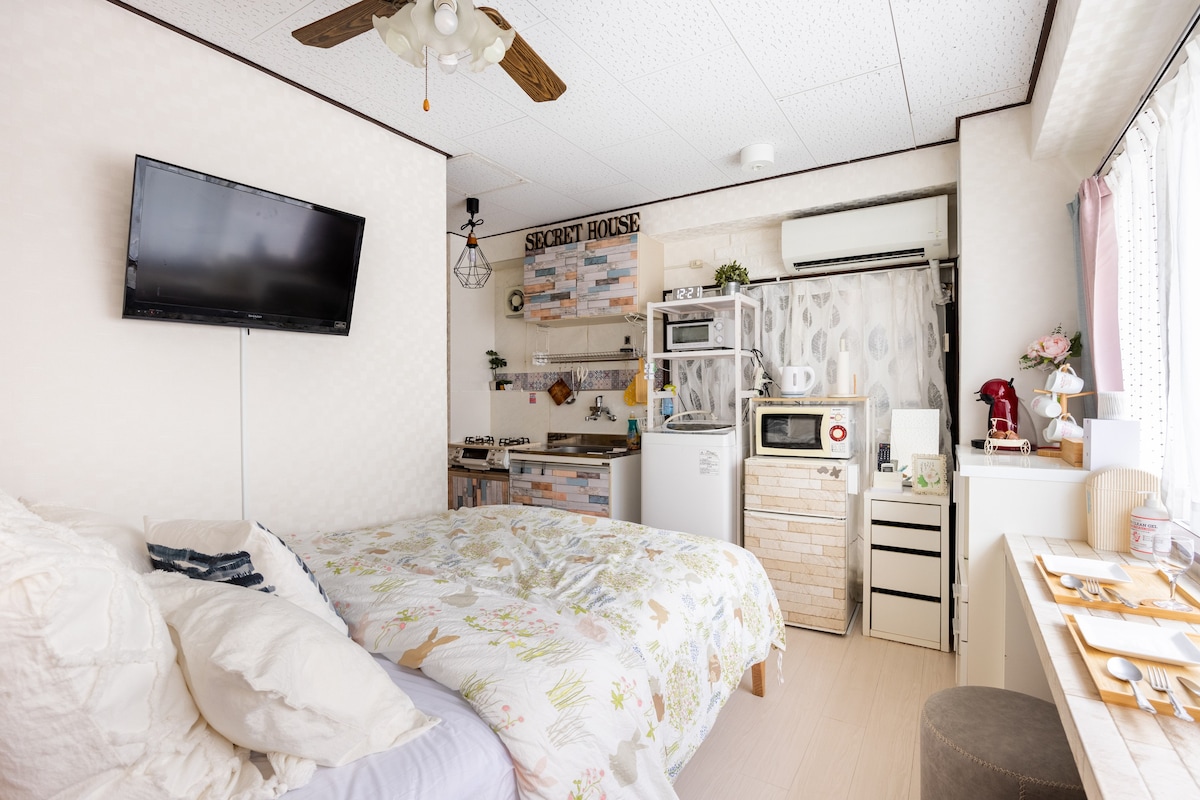 TOKYO /2min walk near sta,/Ueno park/wifi/#201