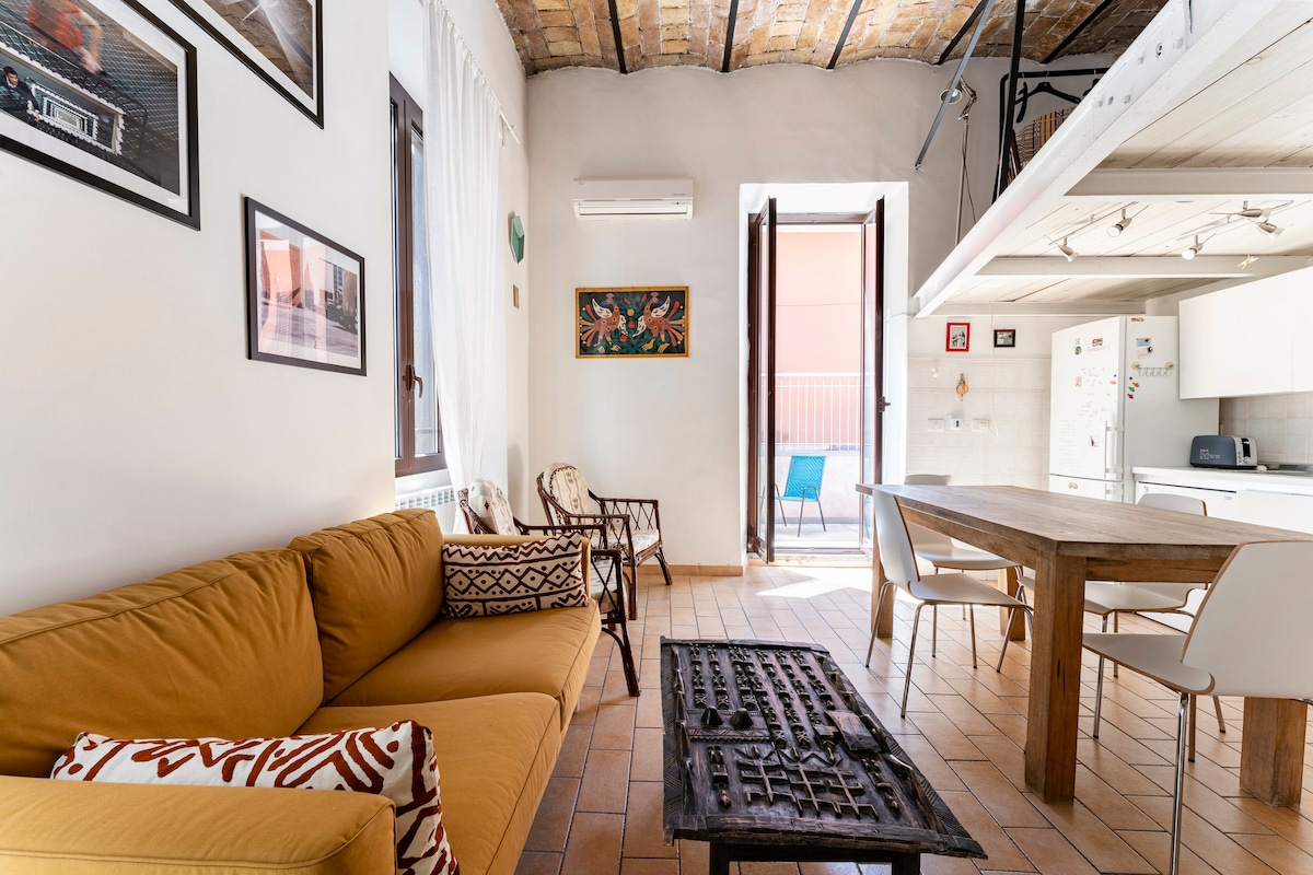 Loft Apartment in the heart of Pigneto area