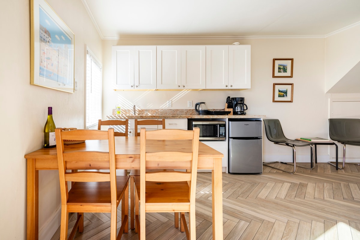 海滩度假胜地：宽敞的单间公寓，带小厨房