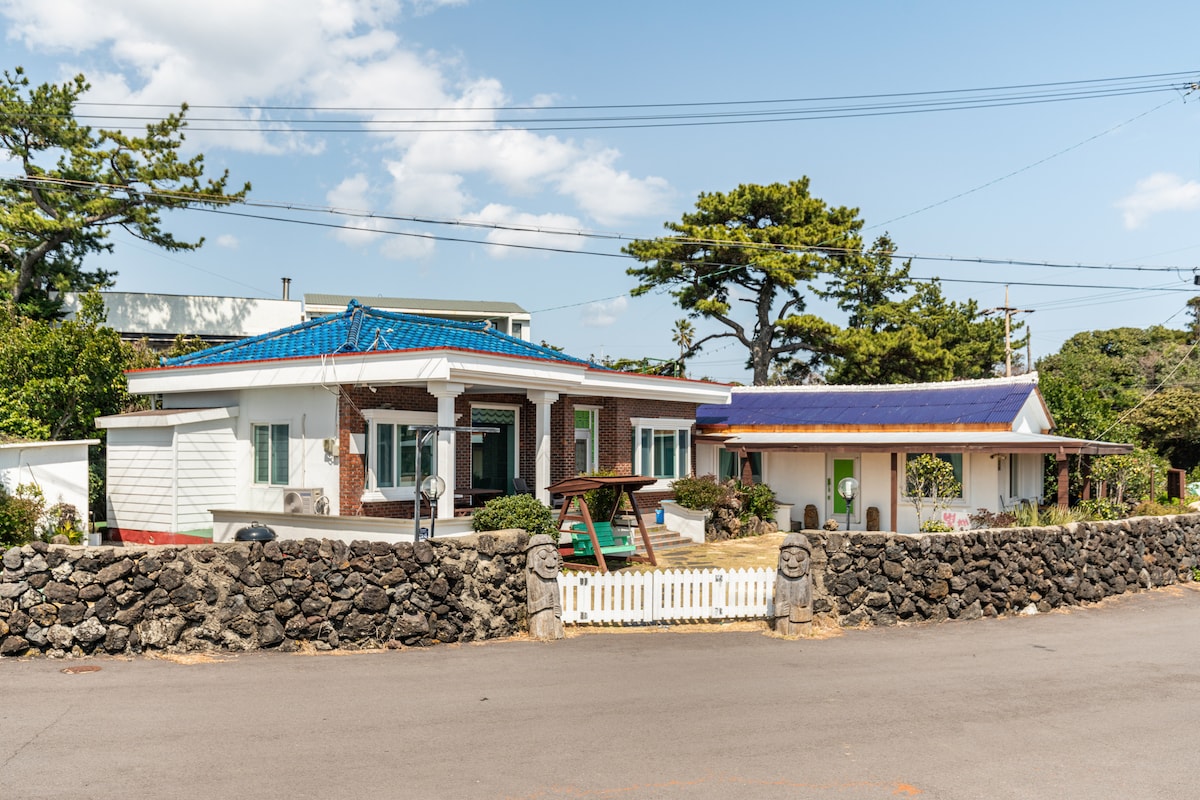 日落和九桂岛是如此美丽的地方，这个地方在海边安静祥和（步行1分钟最好钓鱼）