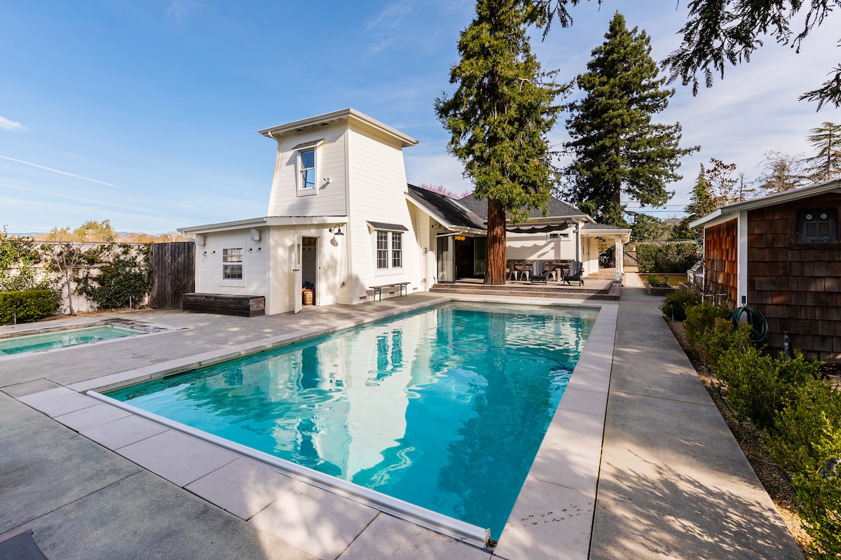 Ginger Farms - Sonoma Poolside Retreat