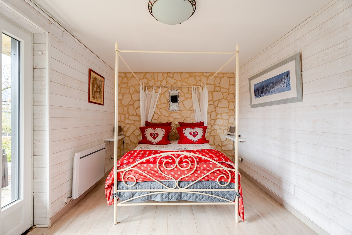 度假木屋和谐浪漫卧室D'HÔTES客房