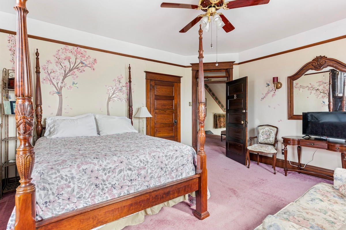 Cozy yet spacious room in Victorian home on Rt. 66