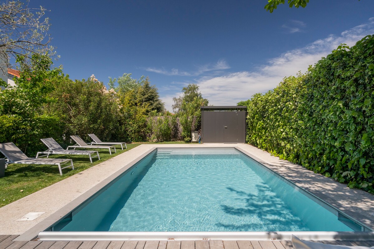 Grande maison contemporaine avec piscine - Drôme