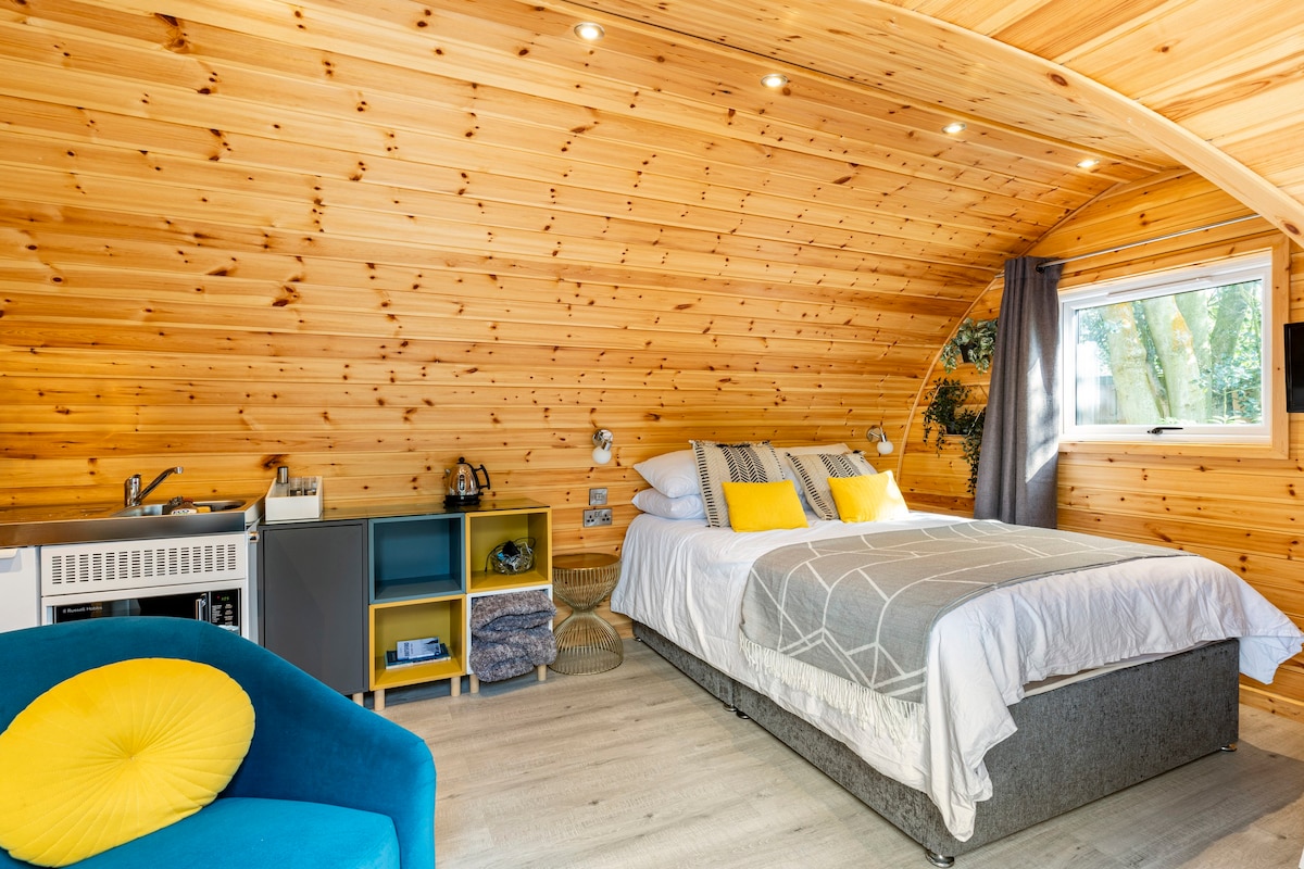 独一无二的单卧室小木屋，环境私密。