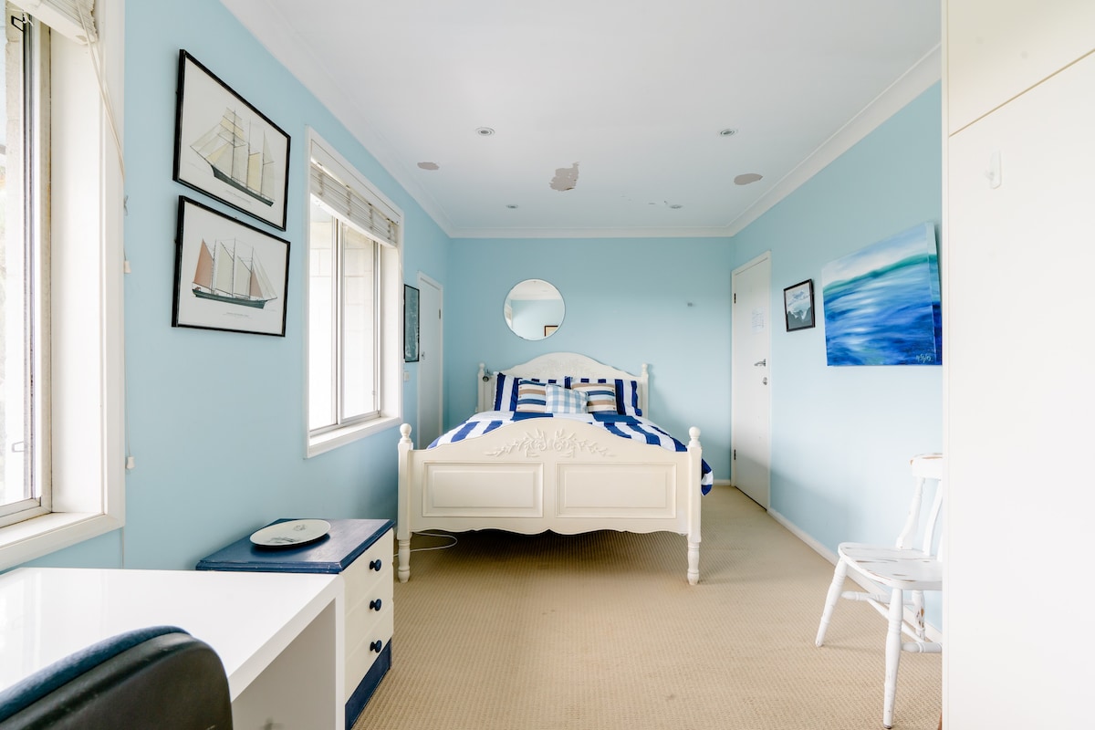 Serene Blue Room