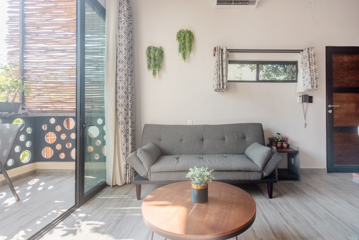 Apartamento Sak-be Colibrí Nuevo con balcón