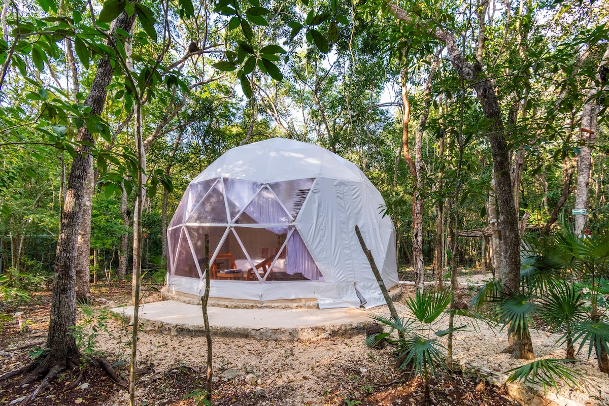 Glamping Mayan Glam en la Selva en Tulum