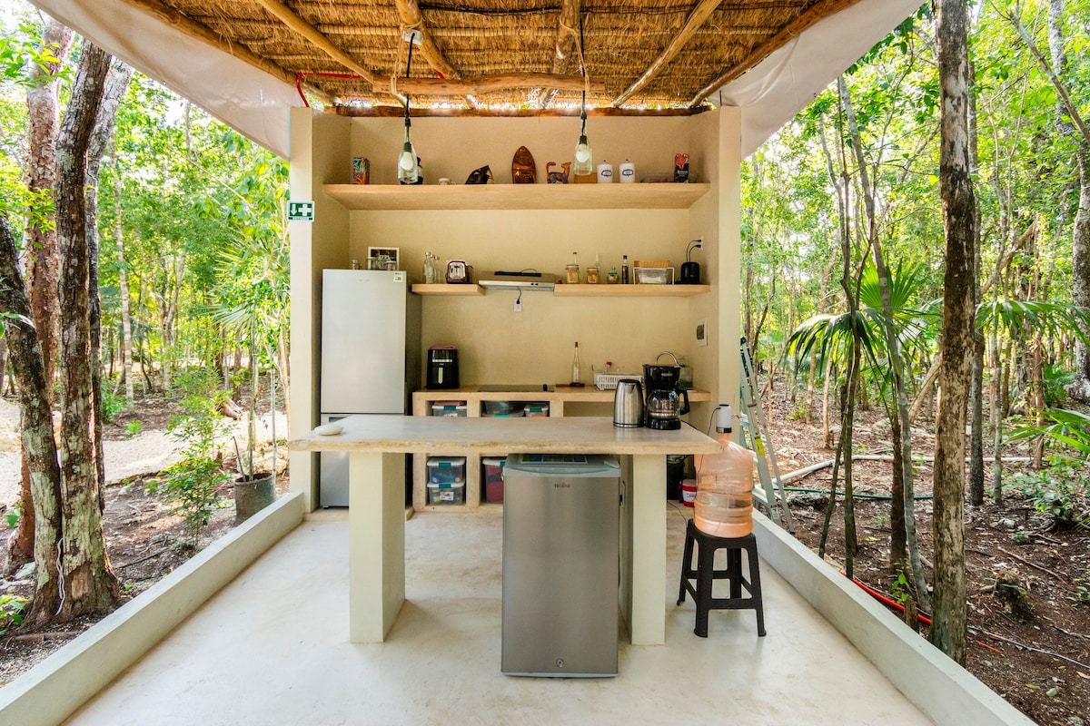 Glamping Mayan Glam en la Selva en Tulum