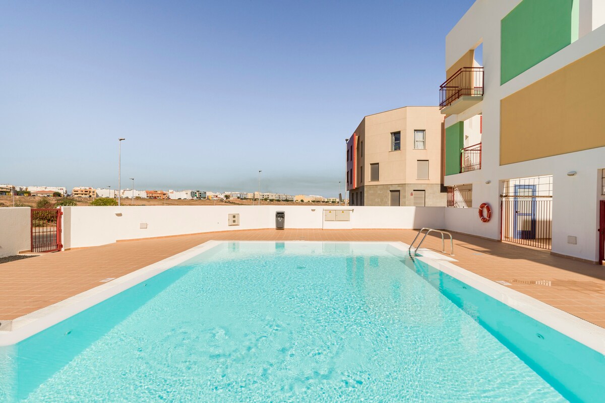 Habitación con baño privado en Fuerteventura