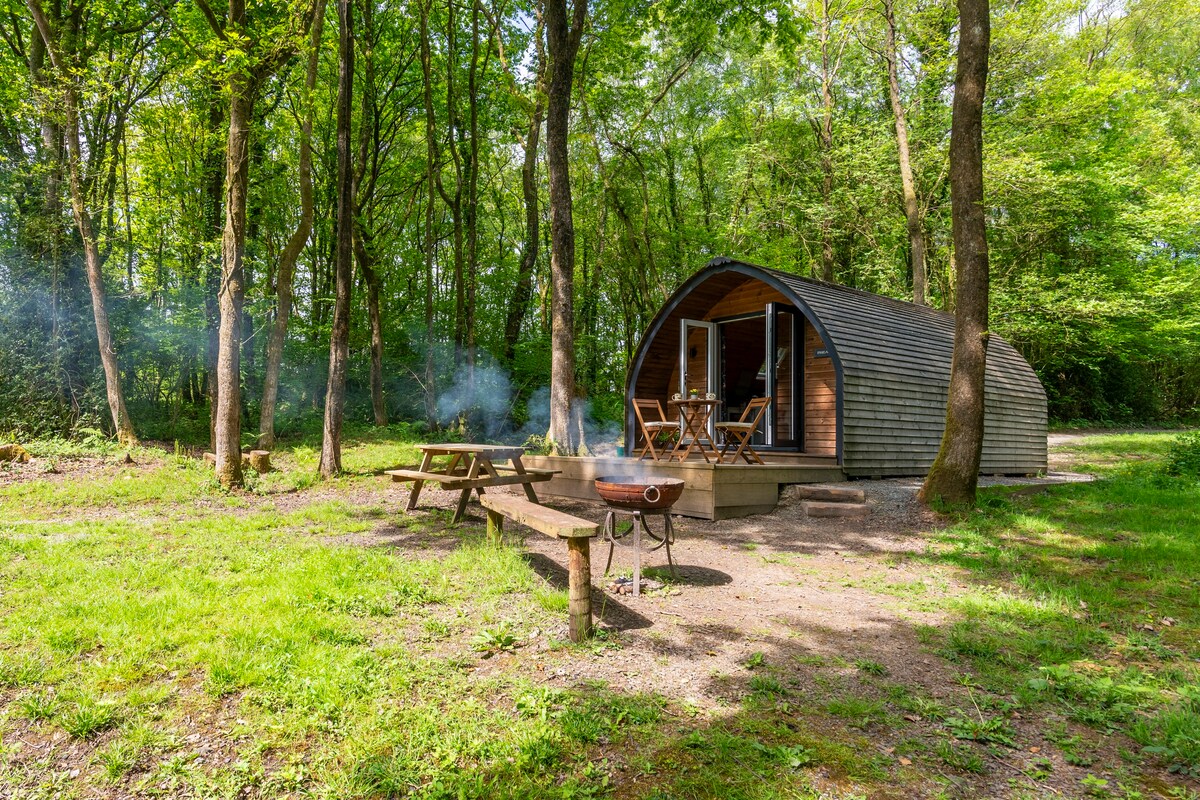 Cosy woodland cabin