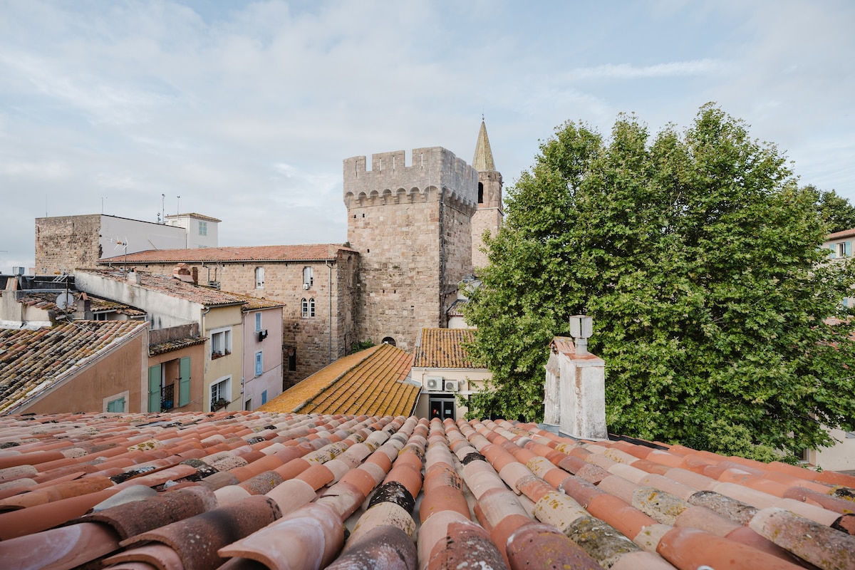 jolie duplex avec très jolie vue