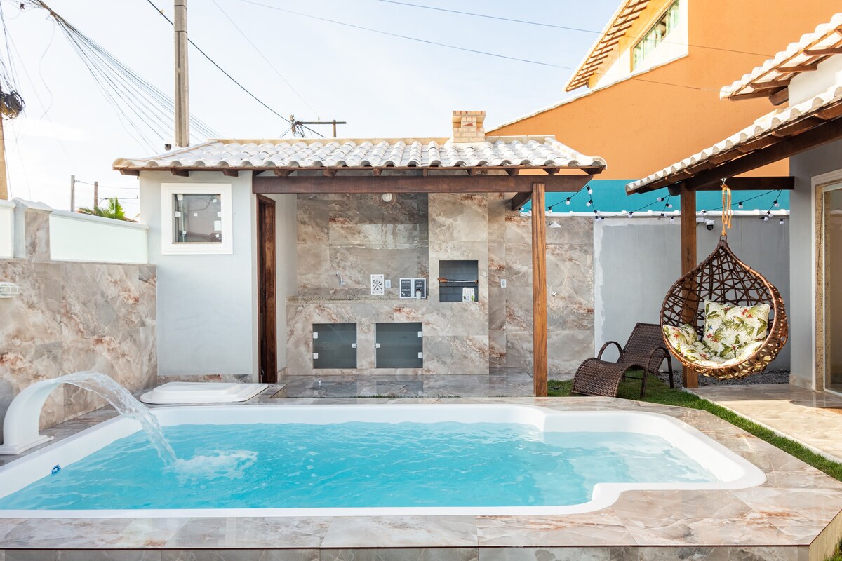 Casa Beira mar c piscina/churras