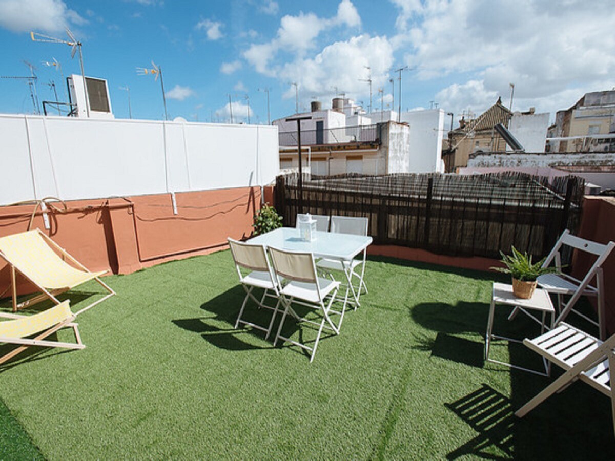 3 Habnes Duplex Penthouse Centro Sevilla