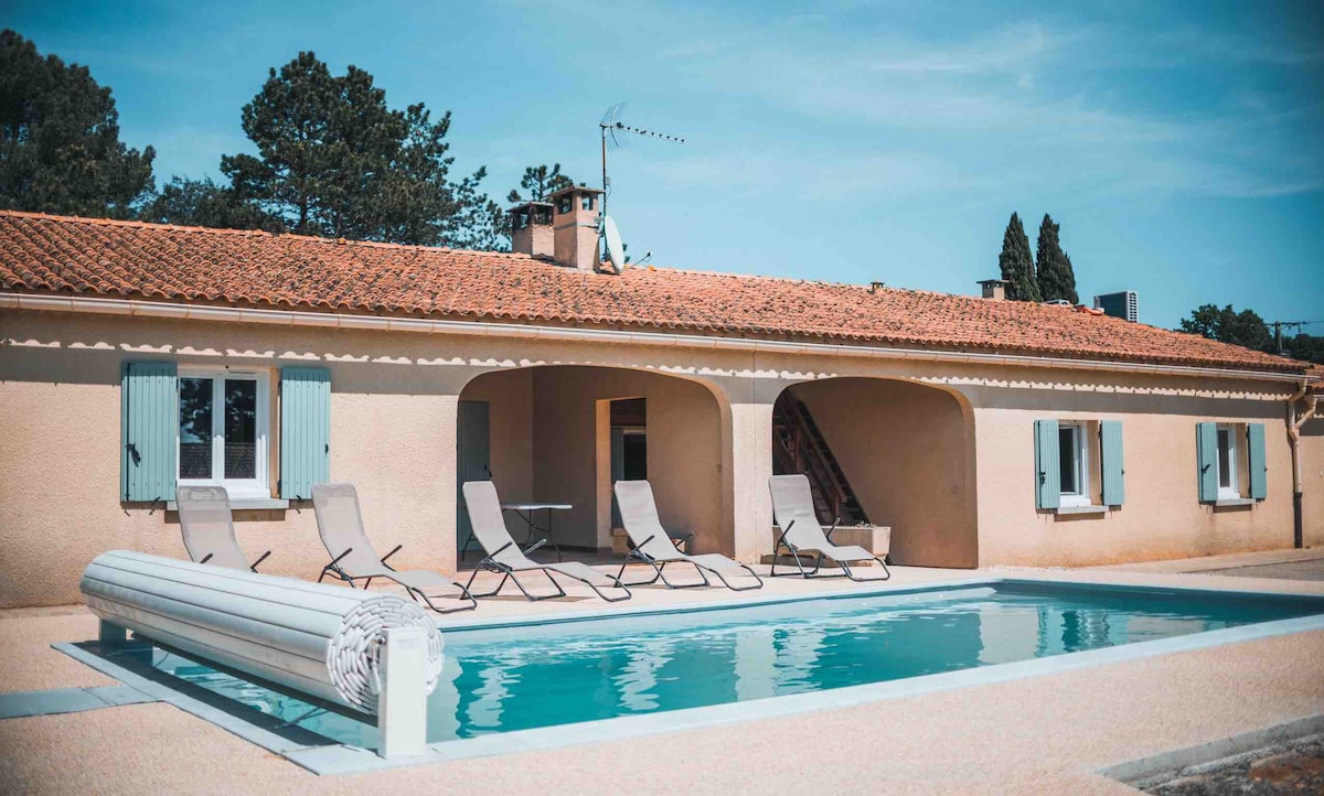 *Villa spacieuse*Piscine*4chambres*Idéal famille