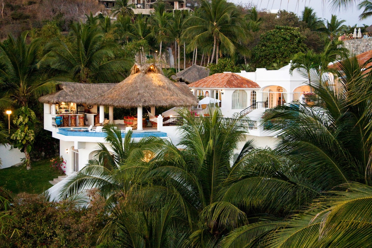 Paraiso别墅， Manzanillo Mexico。