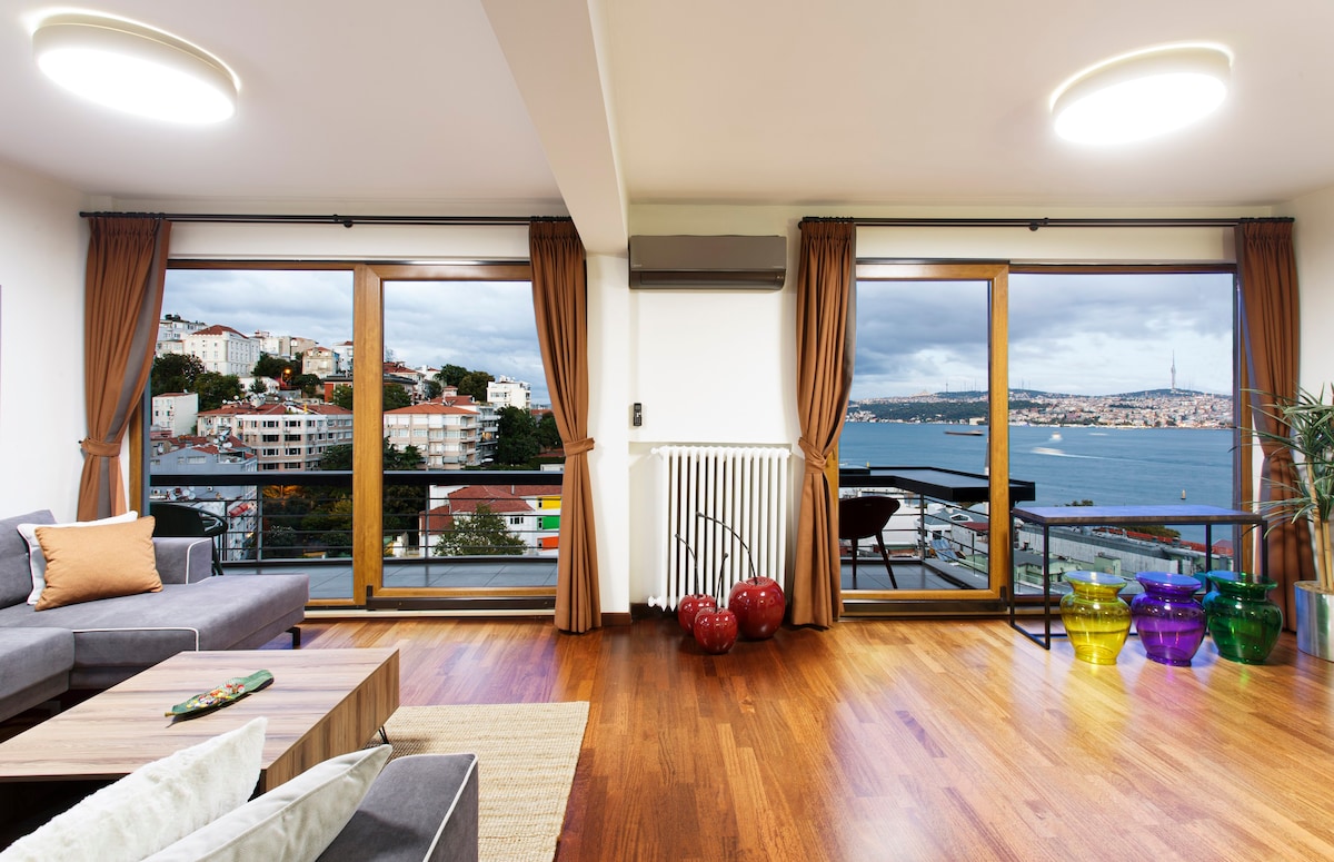 Magical Bosphorus View Apartment  in Cihangir 23