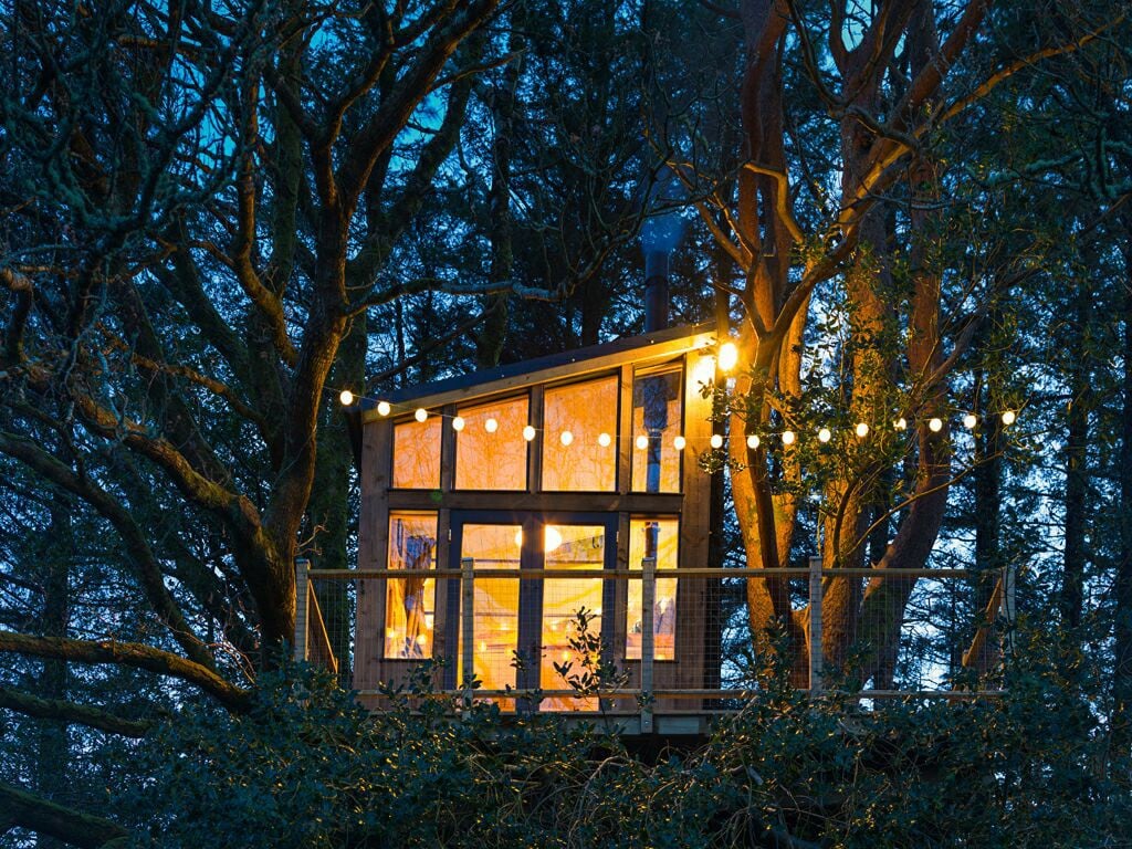 The Birdbox, Donegal Treehouse ，可欣赏Glenveagh的美景