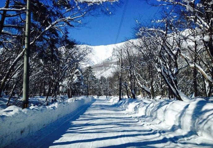 白馬村的民宿