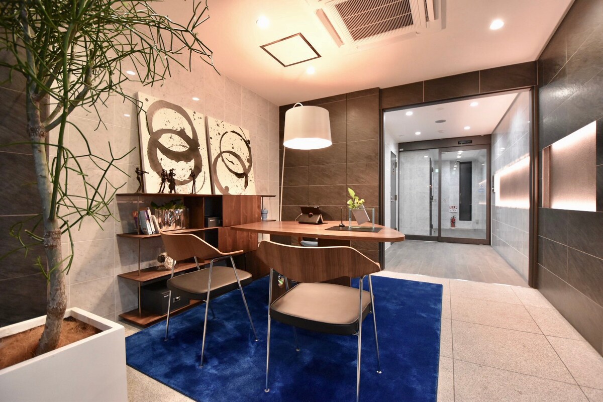 东京市中心新建酒店公寓，全新装修/车站徒步3分/ 机场直达