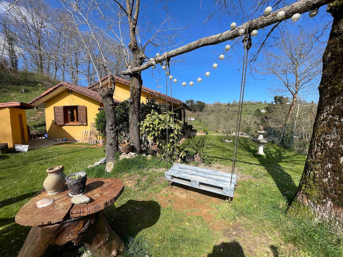 Habitación con vistas a la montaña