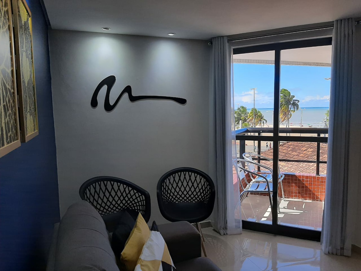 位于布兰科角（ Cabo Branco ）的绝佳海滨公寓