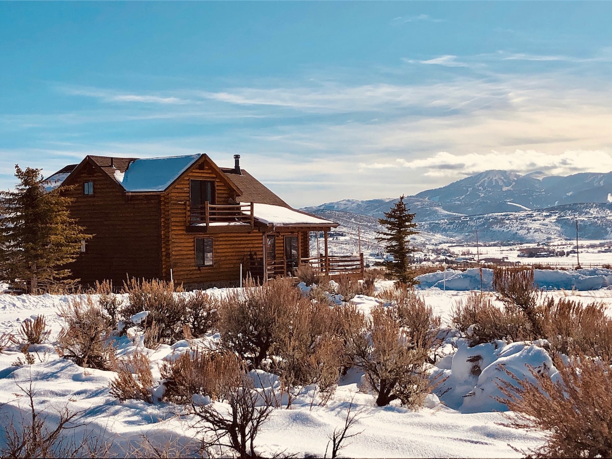 位于* PARK CITY *最佳位置的景观度假木屋！