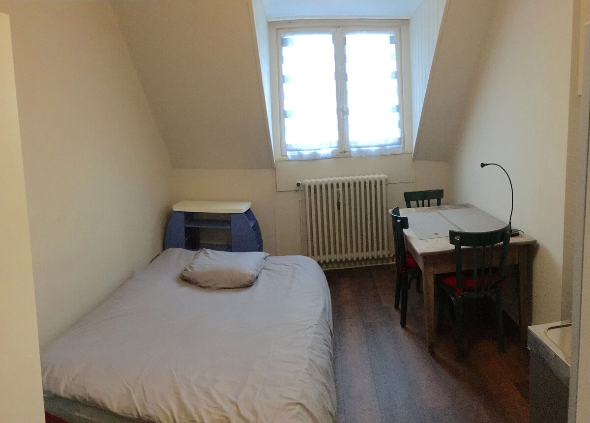 Chambéry市中心"Léman"家具齐全的单间公寓