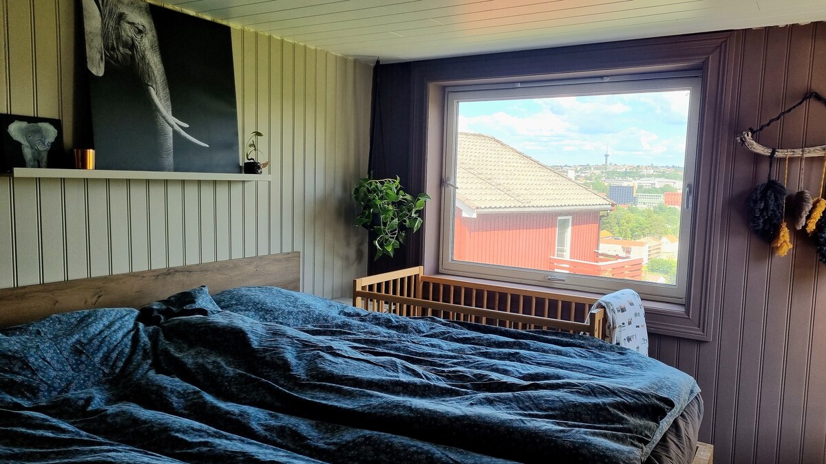 Wooden House Overlooking Trondheim Fjord