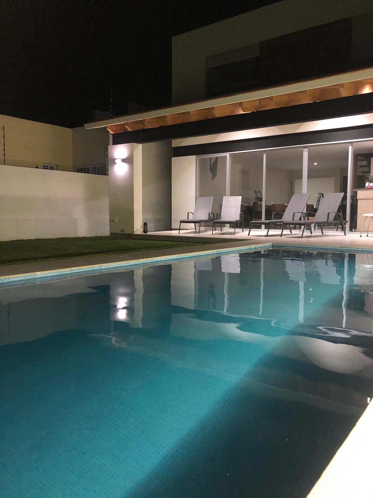 Casa Tequisquiapan -私人游泳池。