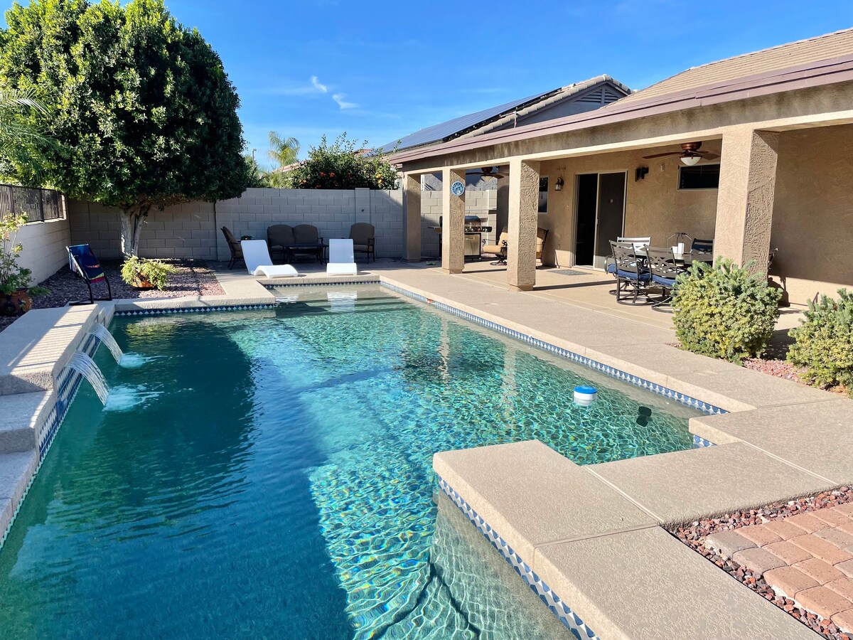 Southwestern Bohemian Home with Private Pool