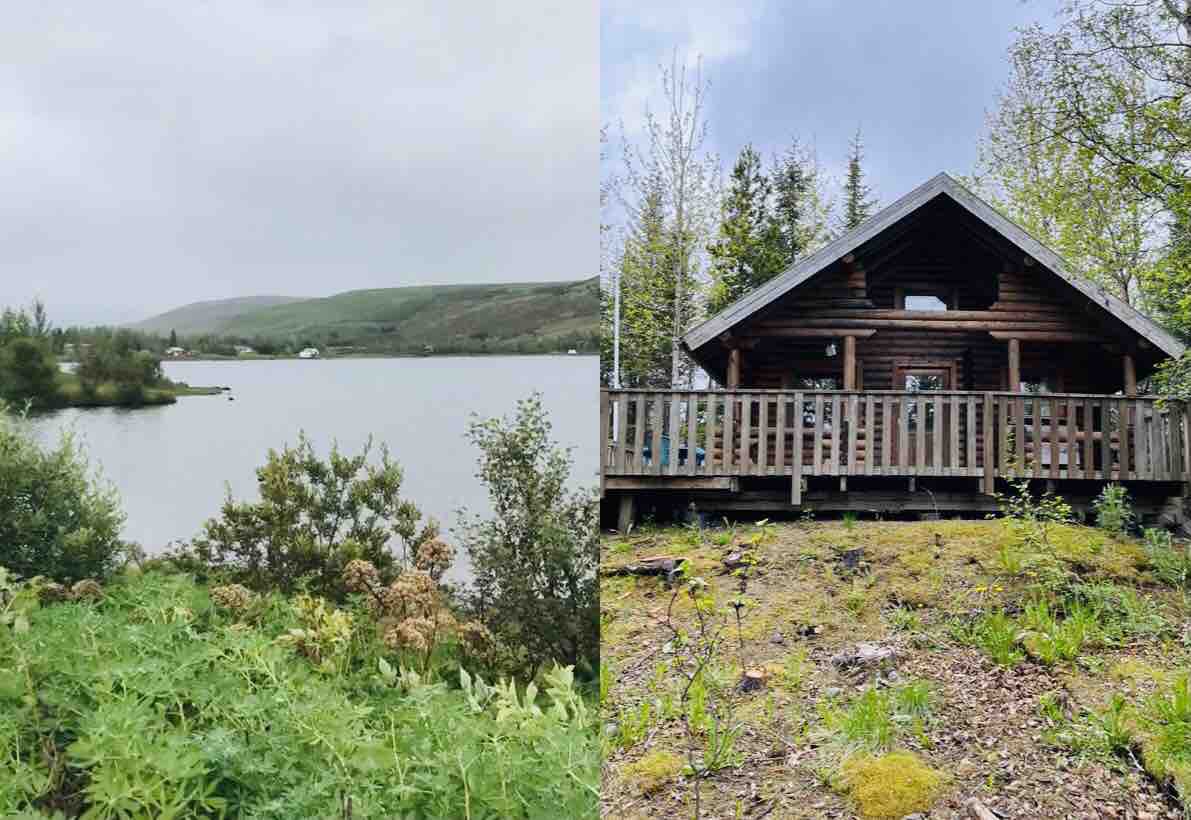 Private cottage/cabin by lake-20 min to Reykjavik