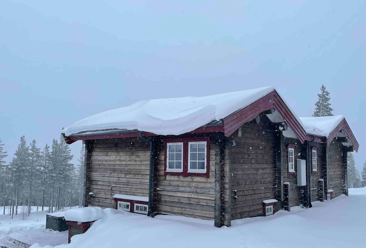 Modern fjällstuga i Stöten nära naturen