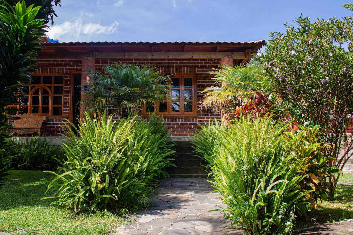 Stylish Brick House with Garden and Porch