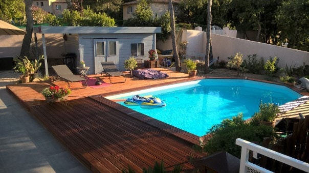 Maison moderne avec piscine