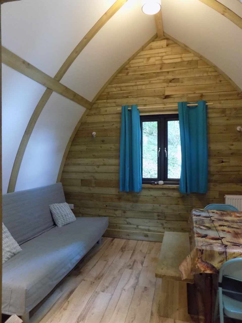 Luxury Woodland Glamping Pod Heaves Wood - Yan