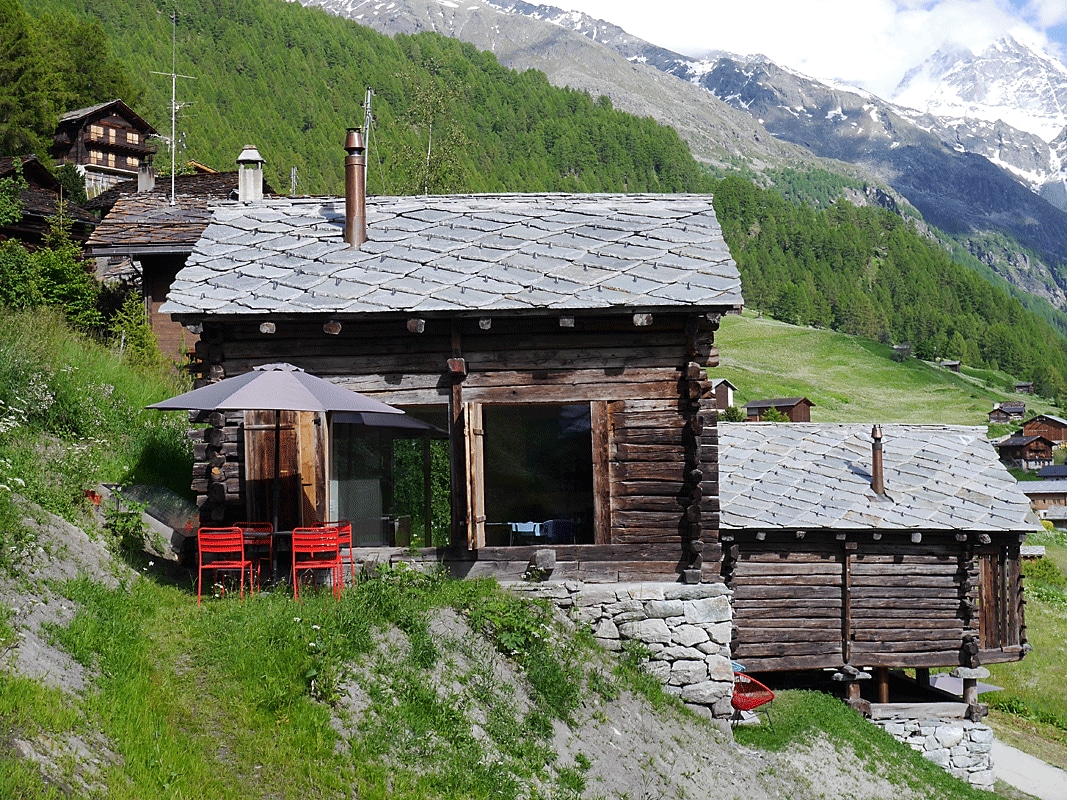 mayen in Etienne, Val d 'Hérens, Valais, Sion Switzerland