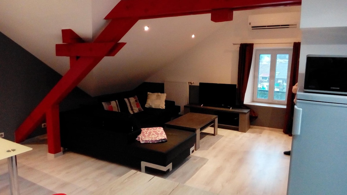 Appartement F2 de 60m2 meublé climatisé récent