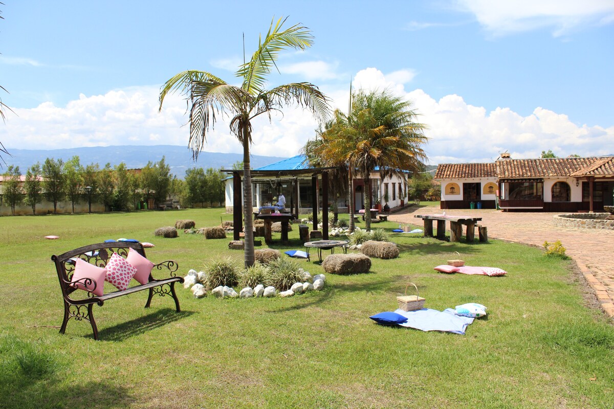 Villa de Leyva -双人间和早餐