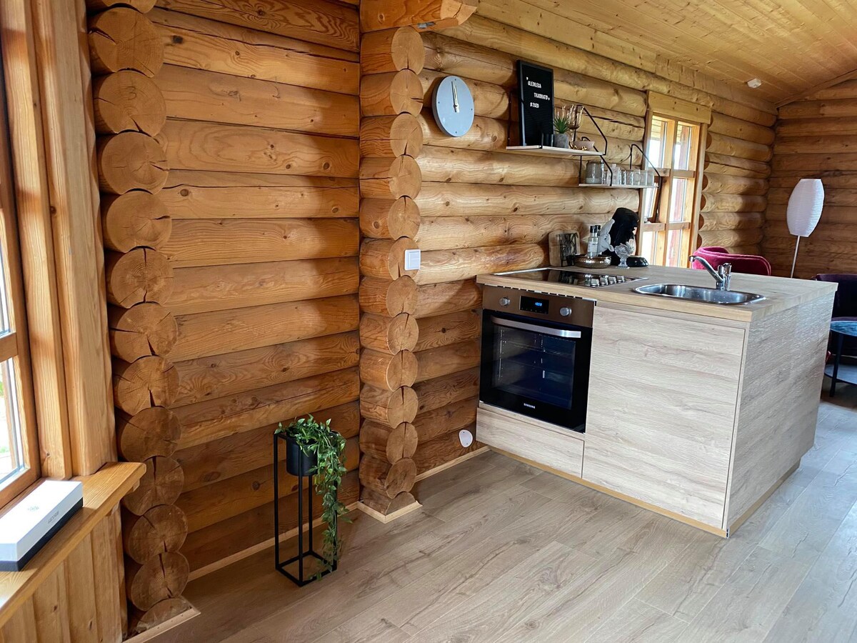 舒适的小木屋，欣赏令人惊叹的间歇泉美景