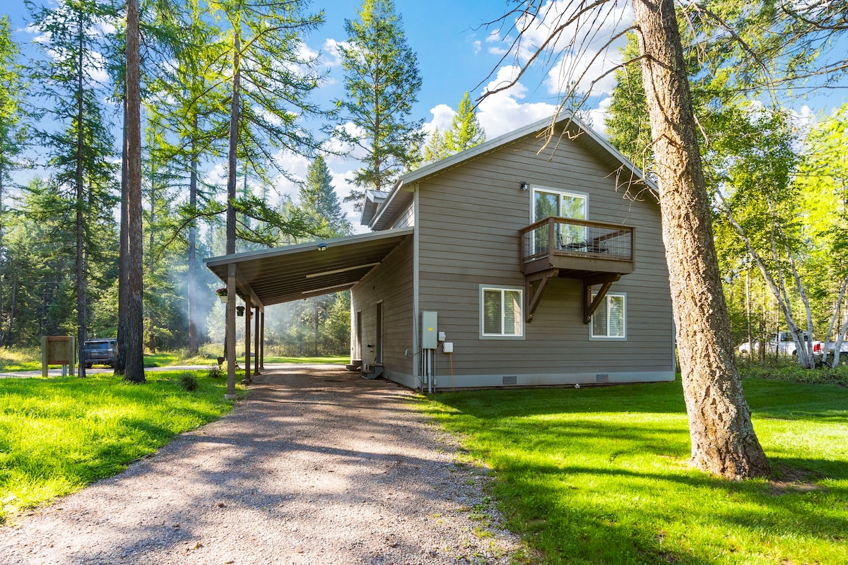 Newly built Farmhouse near Glacier Park